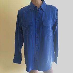 New Equipment two pocket shirt (In Blue & Green)